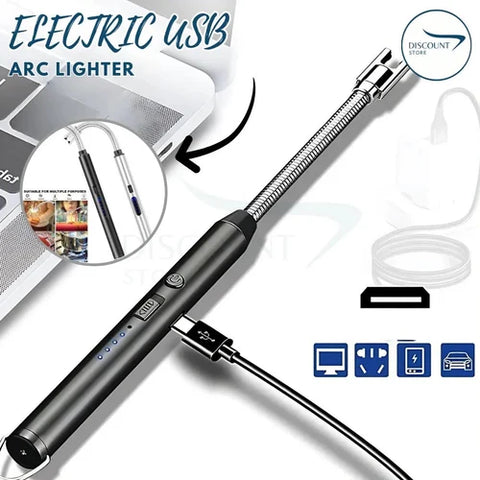 sma Lighter Share :  USB Rechargeable Electric Arc Lighter – Windproof Plasma Lighter