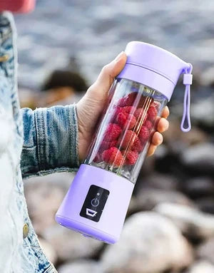 Sale Share :  USB Rechargeable Juicer Blender 6 Blades